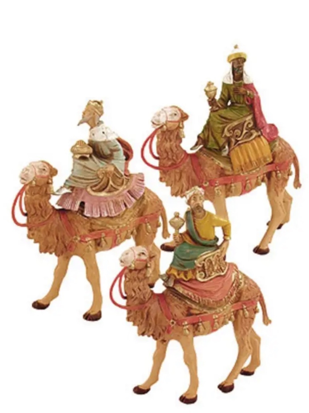 5″ scale 3 PC Kings On Camels – Fontanini